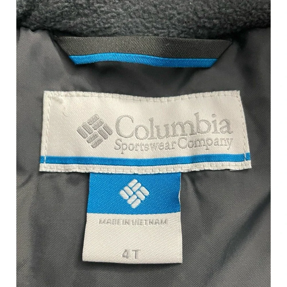 Camo Camouflage Columbia Little Boy Toddler Winter Coat Jacket with Hood Size 4T